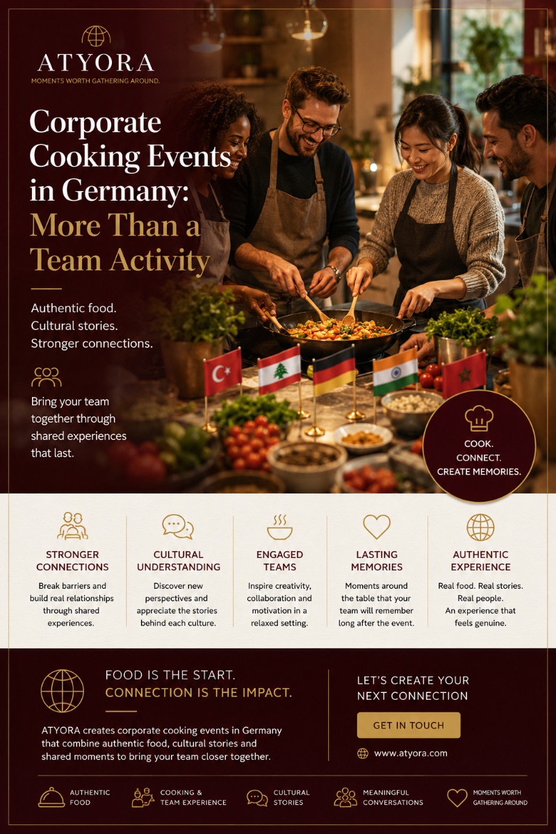 Corporate Cooking Events in Germany: More Than a Team Activity
